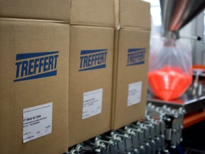 boxes with produced compounds by Treffert