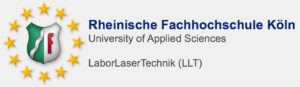 Logo des LaborLaserTechnik (LLT) der rheinischen Fachhocschule Köln