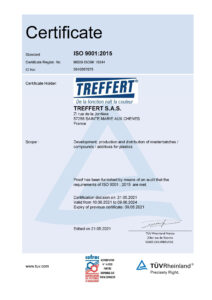 Treffert Zertifikat ISO 9001